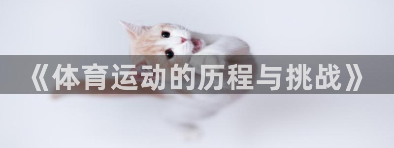意昂3官网登录：《体育运动的历程与挑战》